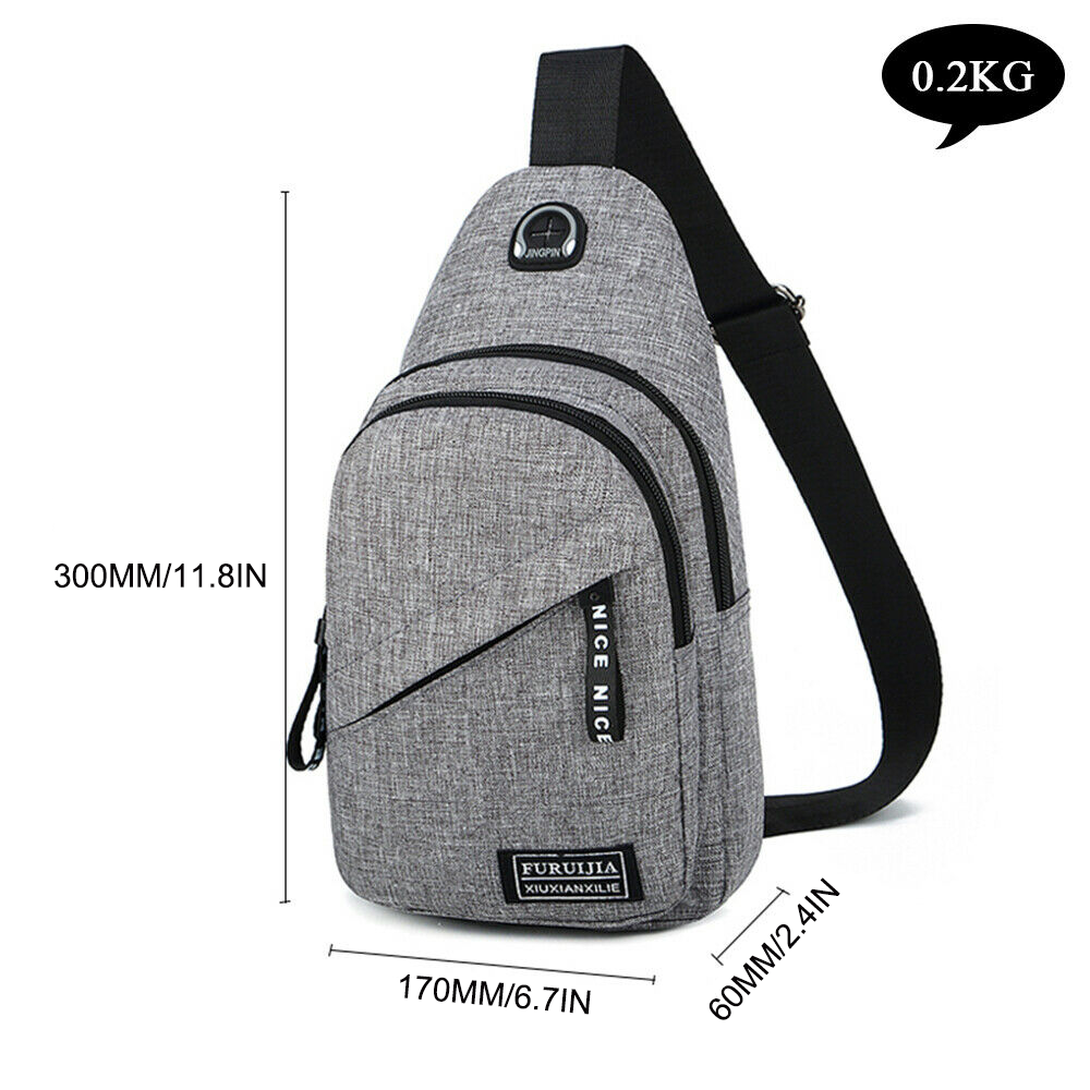 Bolso Cruzado Hombre Mujer Hombro Viaje Deportivo Estilo Fanny Pack