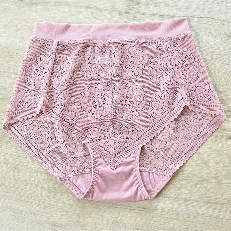 Lingerie for women, lace panties from Corporación Turística, featuring delicate lace fabric and a comfortable fit.