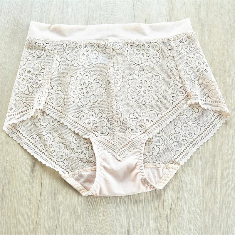 Lingerie lace panties for women from Corporación Turística, elegant and comfortable undergarments in soft fabric and intricate lace design.