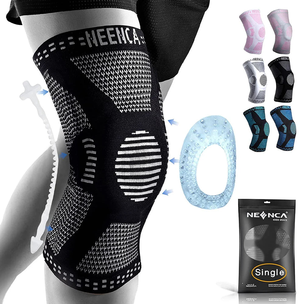 Rodillera NEENCA Cobre Gel Estabilizador Dolor Rodilla | Alivio Deportivo