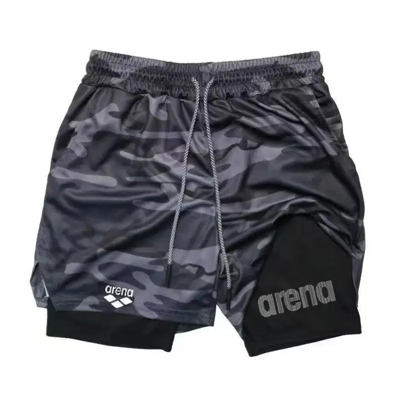 Pantalones Cortos Deportivos Hombre Transpirables: Gimnasio, Playa, Surf