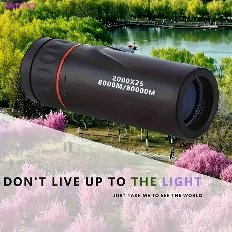 Telescopio Monocular 2025 2000X25 HD - Compacto y Portátil