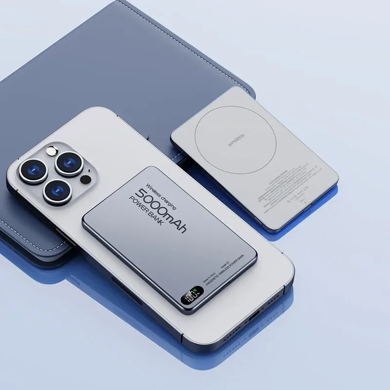 Power Bank Magsafe 10000mAh Carga Rápida 22.5W - Batería Portátil Ultrafina