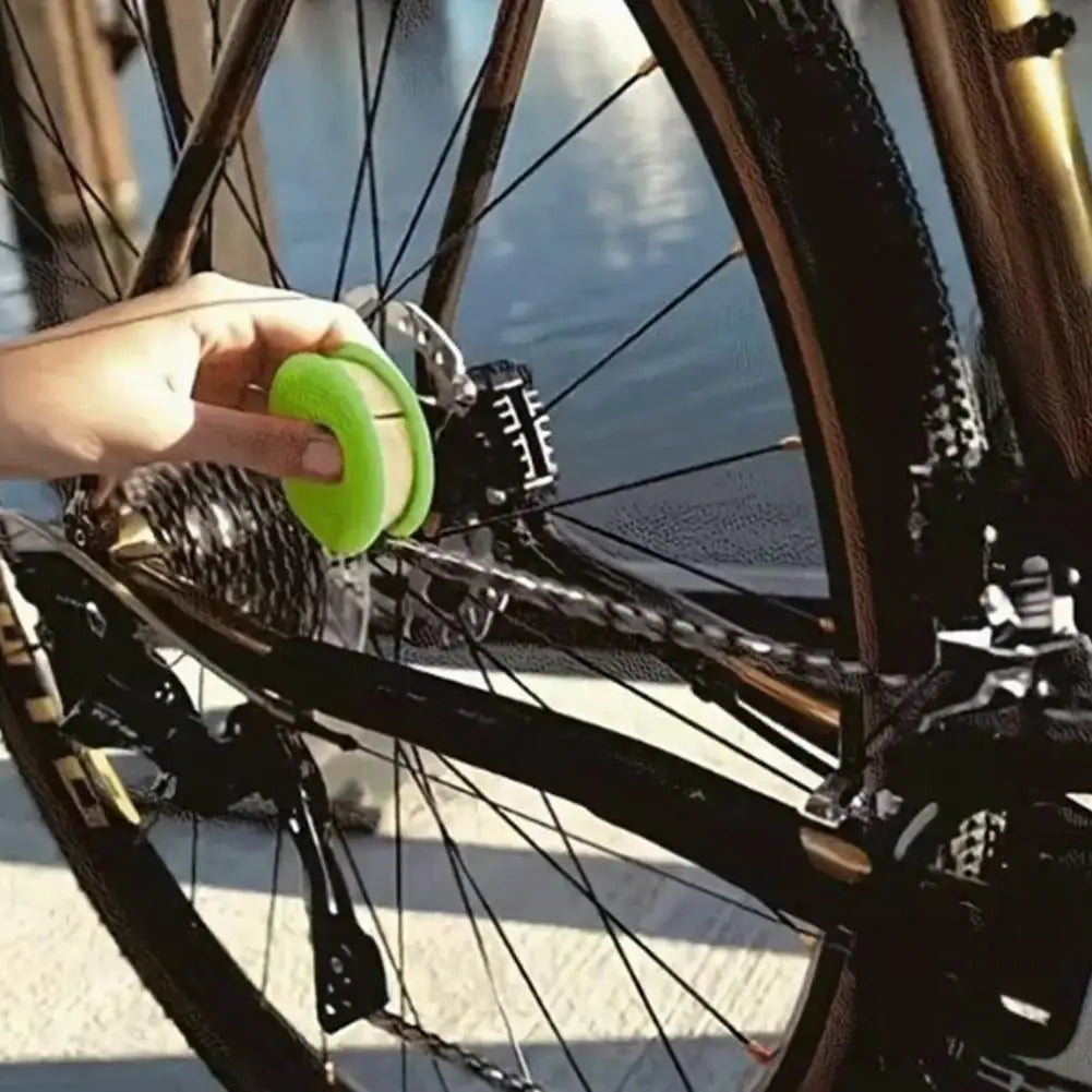 Lubricador Cadena Bici: Herramienta Limpieza Rodillo Aceite Portátil