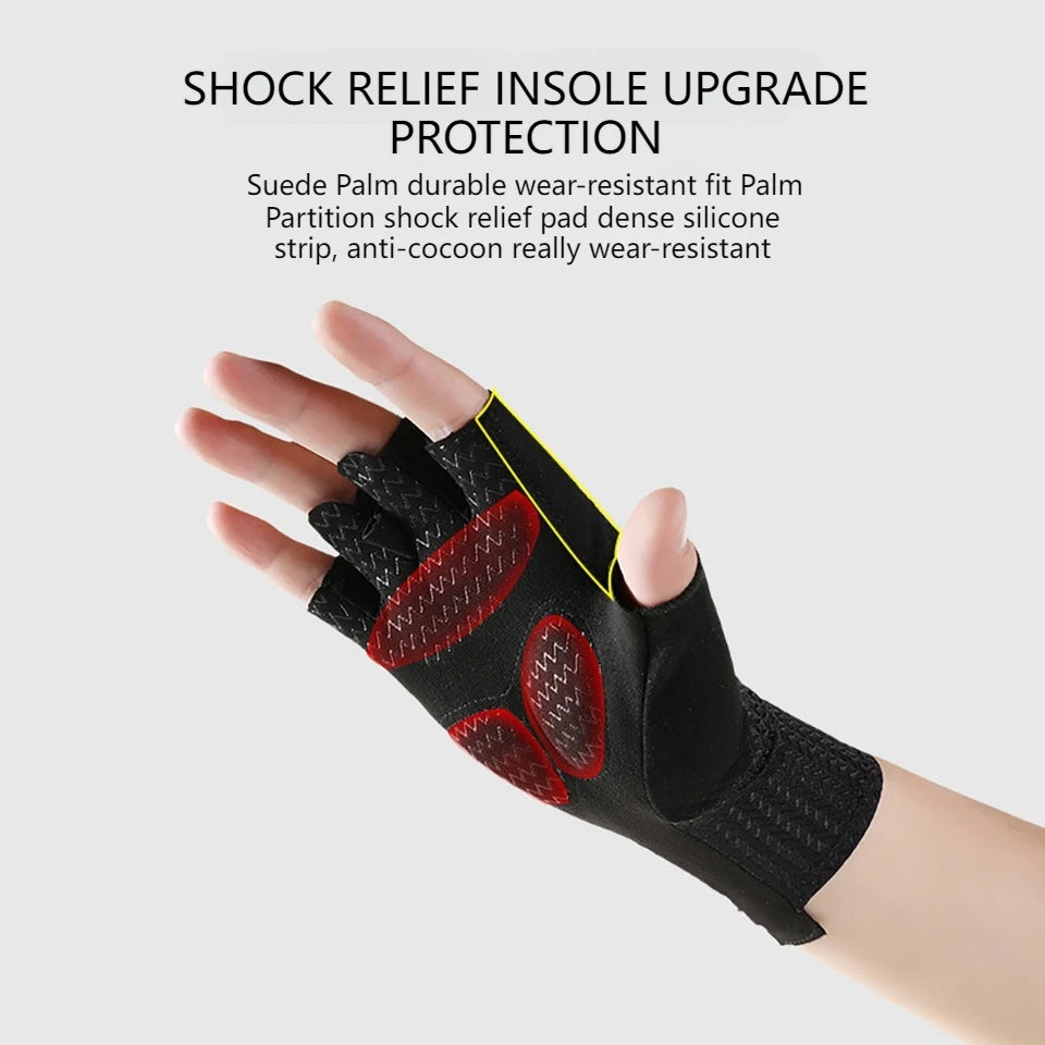 Guantes Ciclismo GTUBIKE Medio Dedo Verano Antideslizantes (M/L/XL)