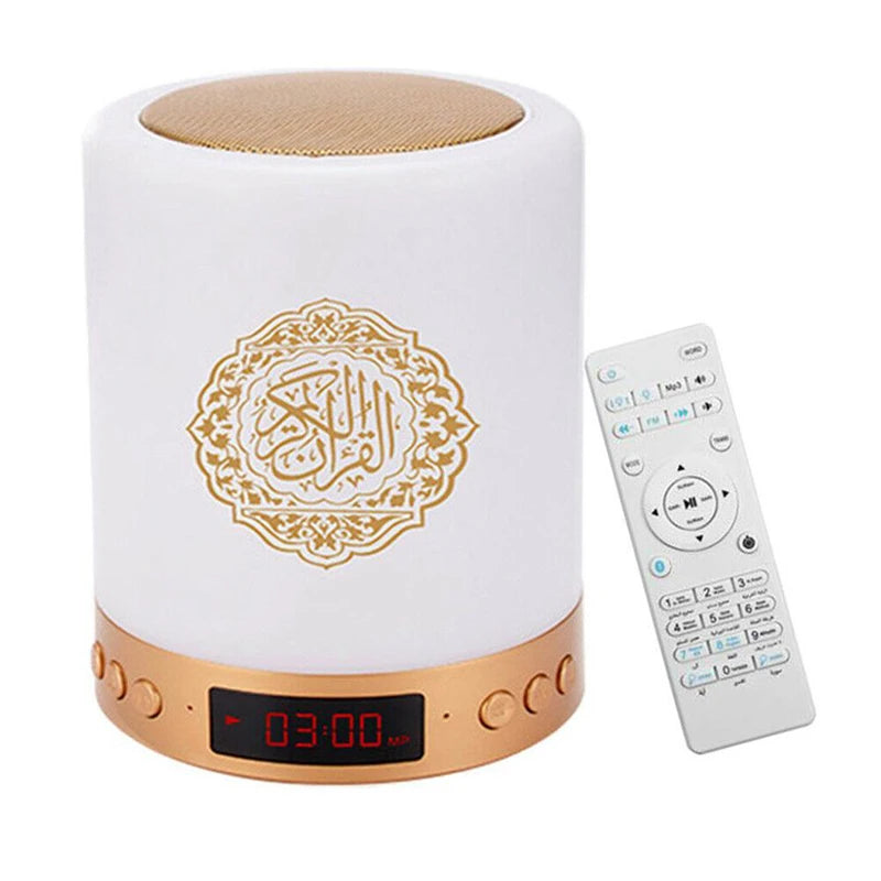 Altavoz Corán Azan Islámico con Bluetooth y Lámpara Nocturna