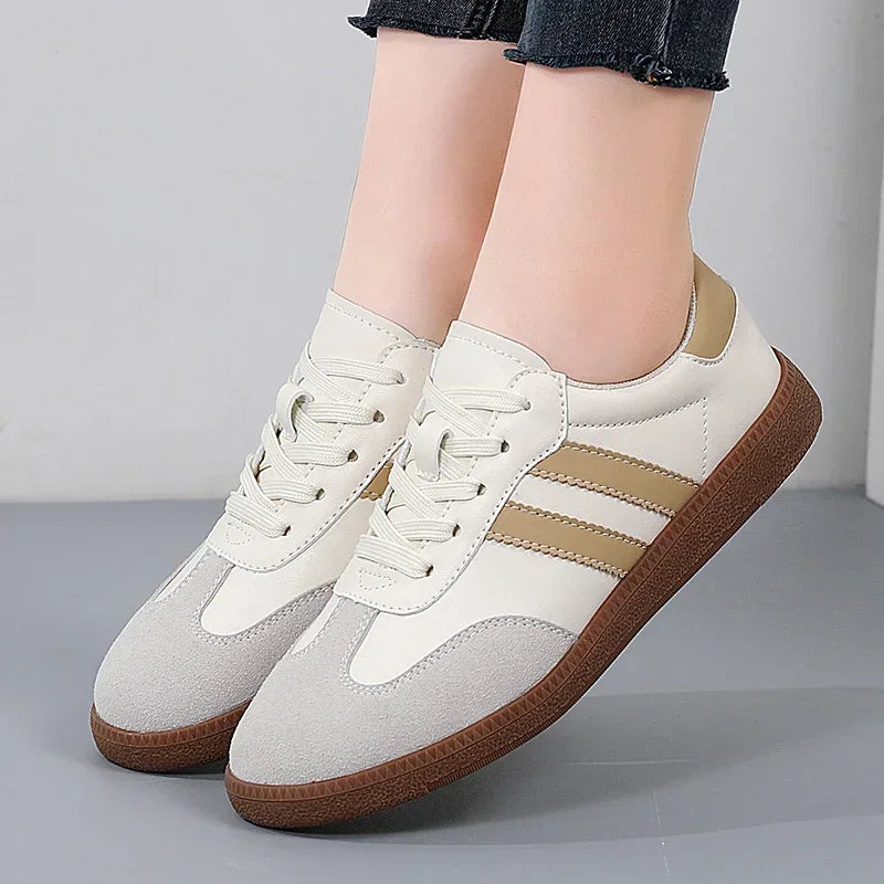 Zapatillas Mujer YUYIN: Moda Primavera, Plataforma Blanca