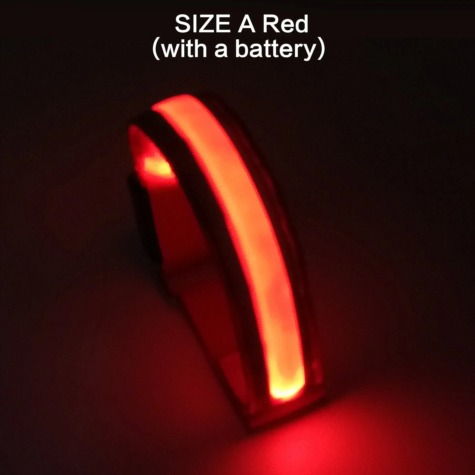 Brazalete LED para Correr de Noche: Seguridad USB Recargable