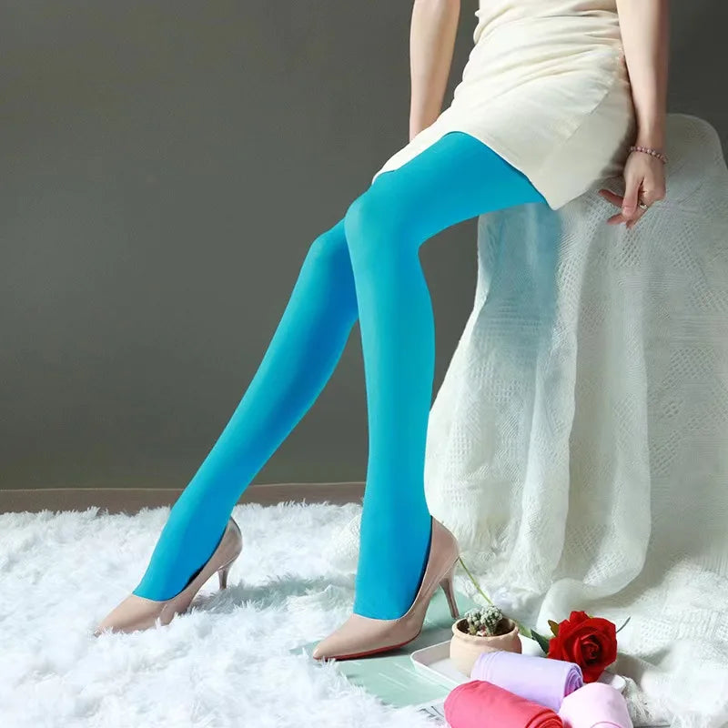 Medias Caramelo Talla Grande Mujer - Alta Elasticidad Sexy