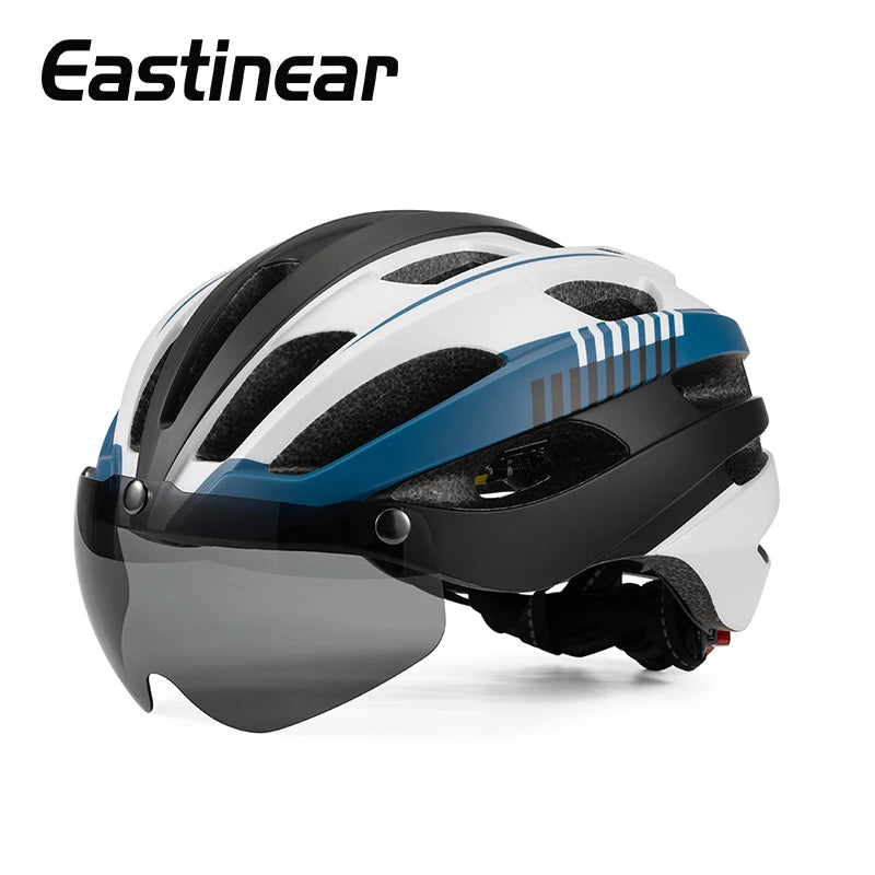 Casco Eastinea con Gafas Magnéticas: Ciclismo MTB/Carretera Seguridad