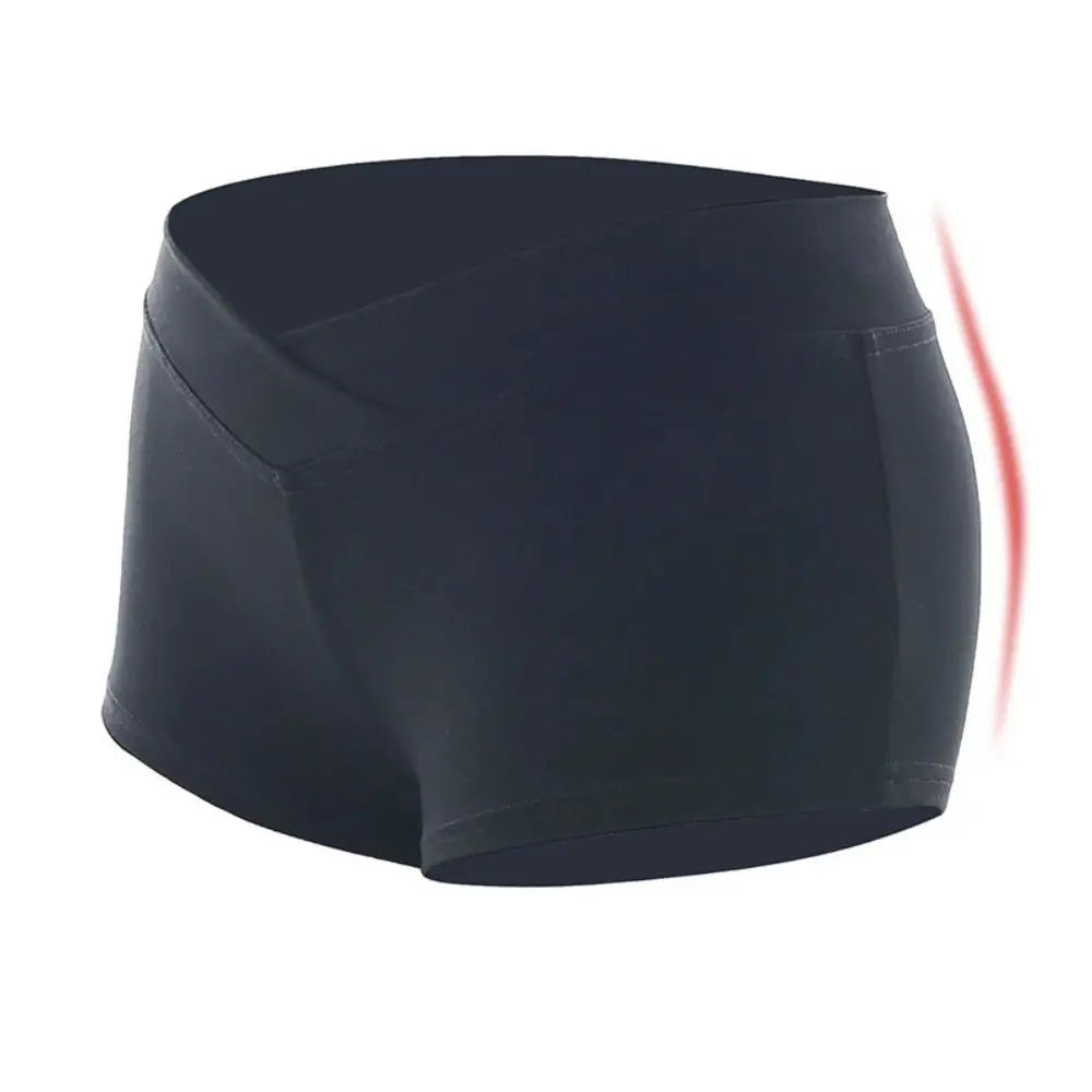 Shorts Deportivos Ultracortos Negros - Fitness y Running