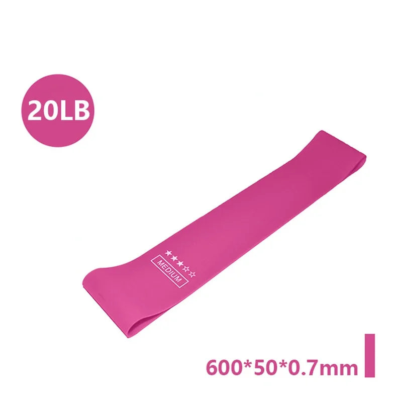 Bandas Resistencia Portátil Yoga Gimnasio Fuerza Pilates Crossfit Mujer