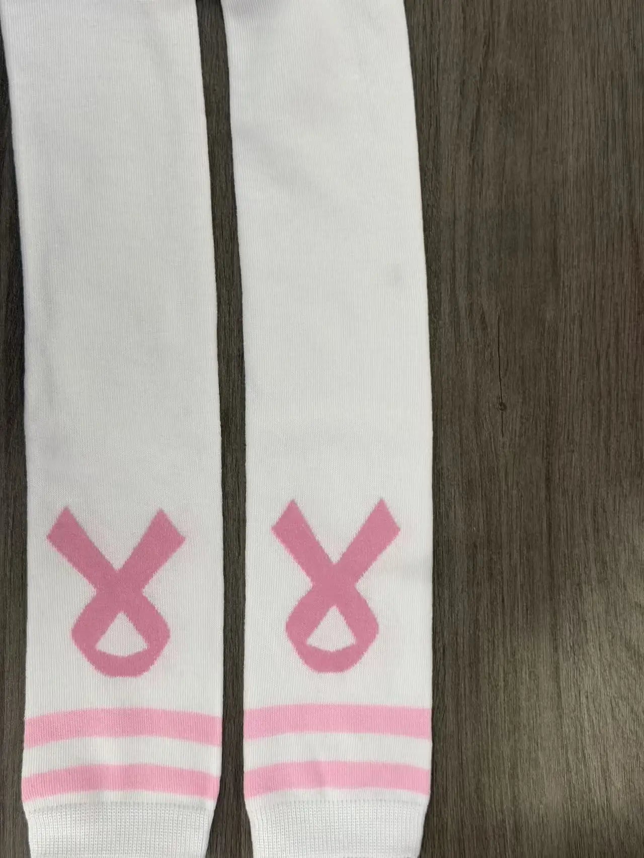 Calcetines Rayados Mujer Rodilla Moda JK Academy Deportivos