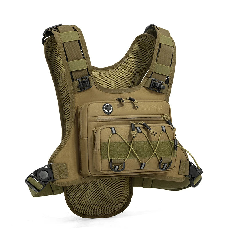 Mochila Táctica Running Scione: Chaleco Deportivo Unisex para Senderismo