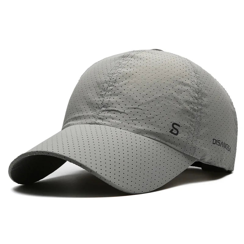 Gorra de Sol Transpirable Hombre Verano Pesca Protección UV Estilo Béisbol