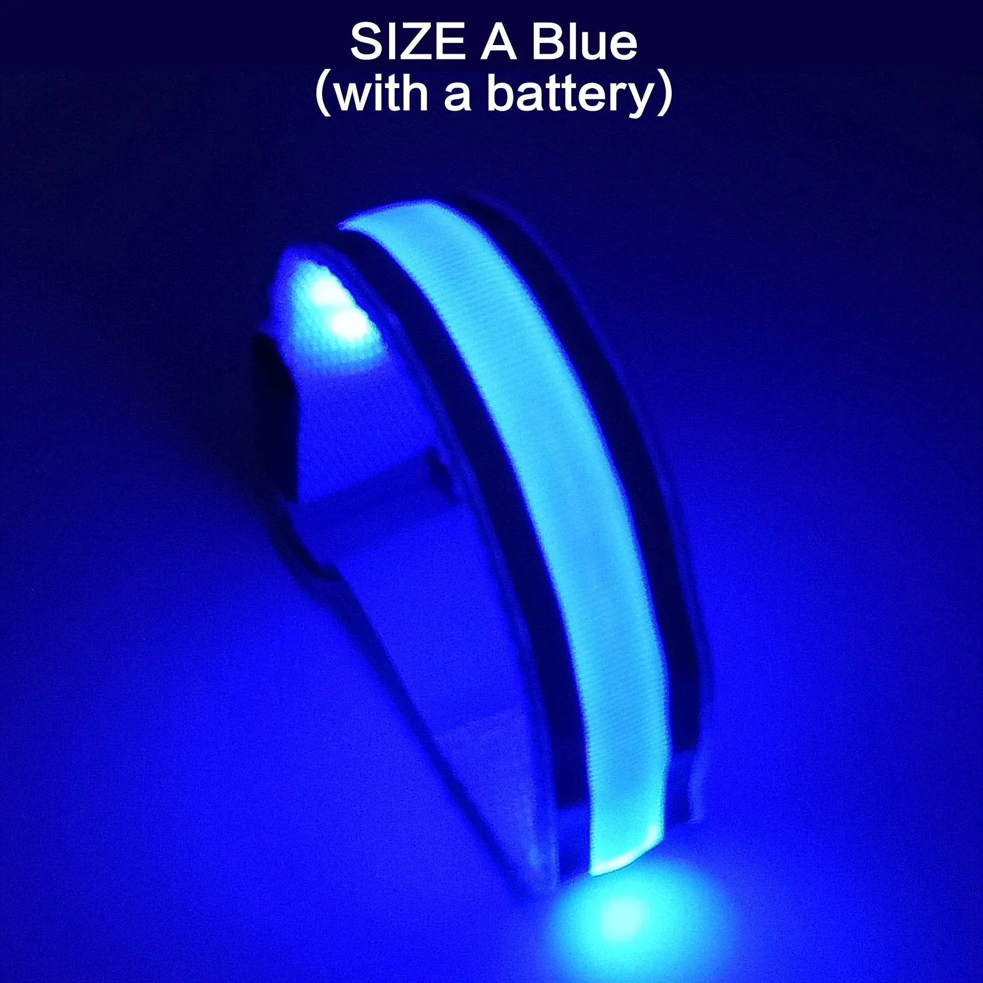 Brazalete LED para Correr de Noche: Seguridad USB Recargable