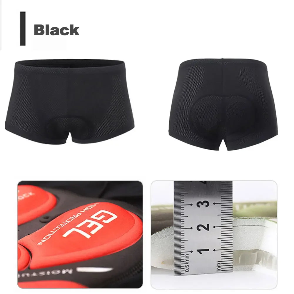 NEWBOLER Ropa Ciclismo Gel 5D Hombre - Transpirable y Antigolpes