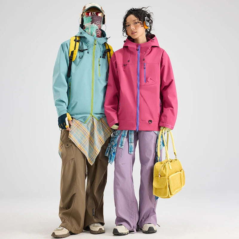 Chaqueta Senderismo Unisex Ippolich: Impermeable y Cortavientos