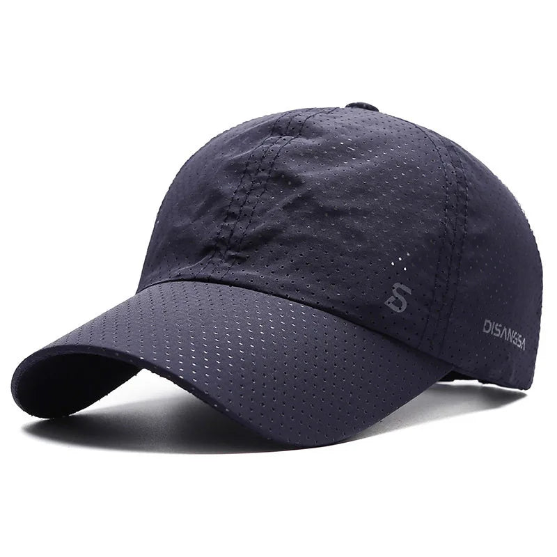 Gorra de Sol Transpirable Hombre Verano Pesca Protección UV Estilo Béisbol