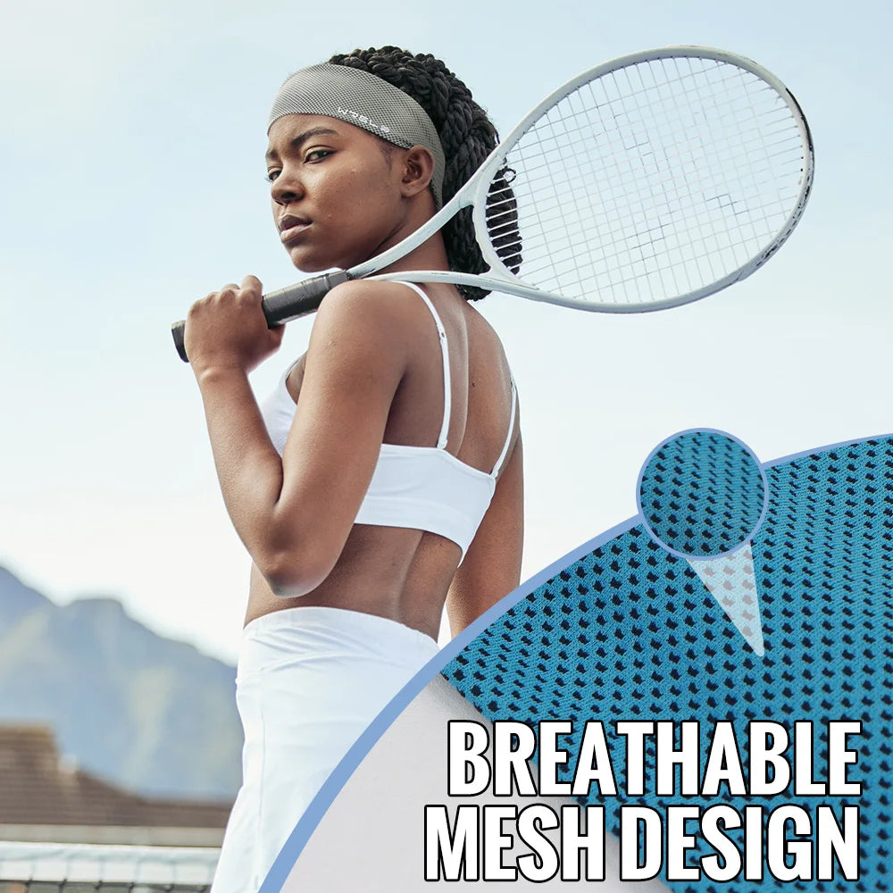 Diadema Deportiva Verano: Transpirable y Antideslizante para Fitness