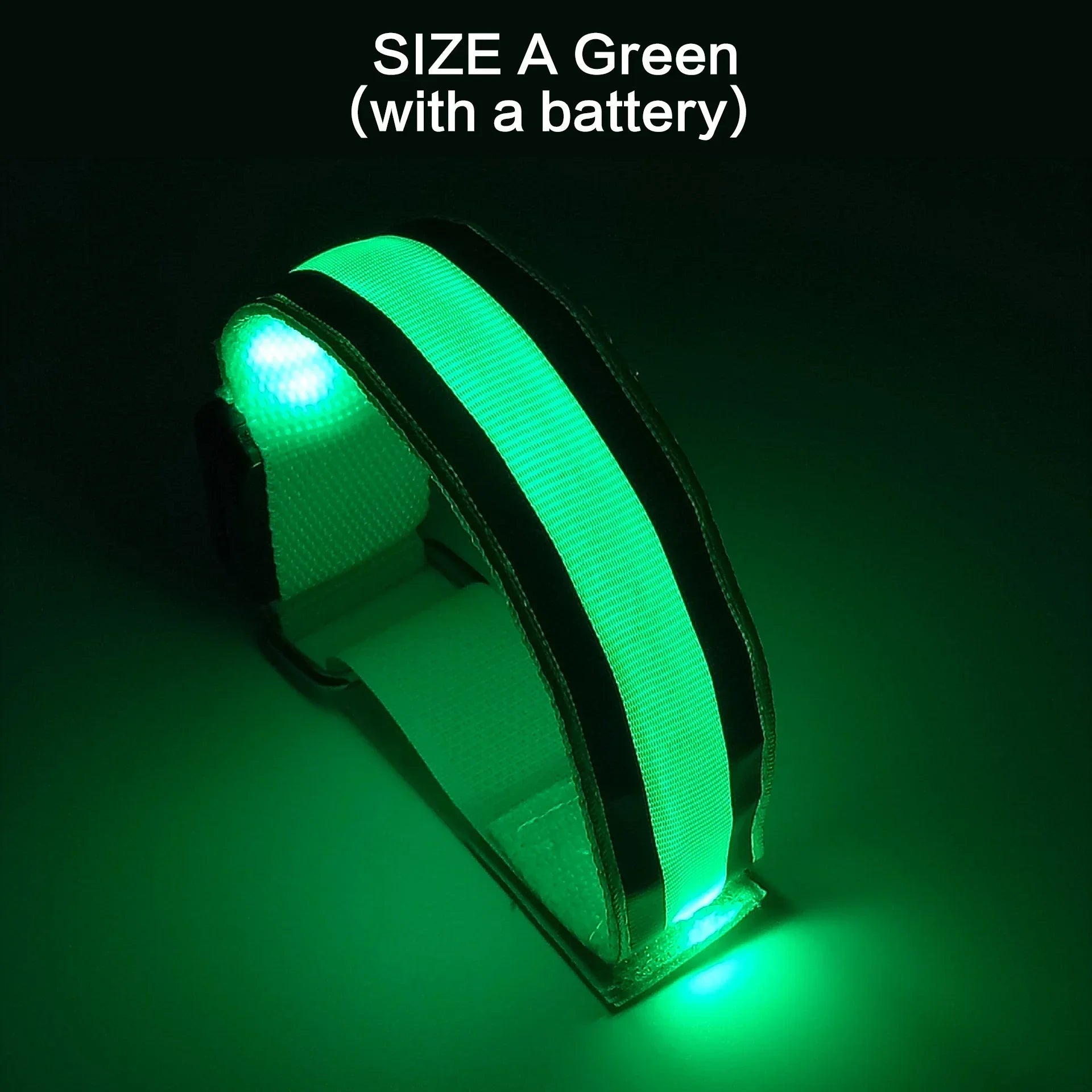 Brazalete LED para Correr de Noche: Seguridad USB Recargable