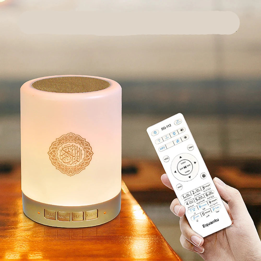 Altavoz Corán Azan Islámico con Bluetooth y Lámpara Nocturna