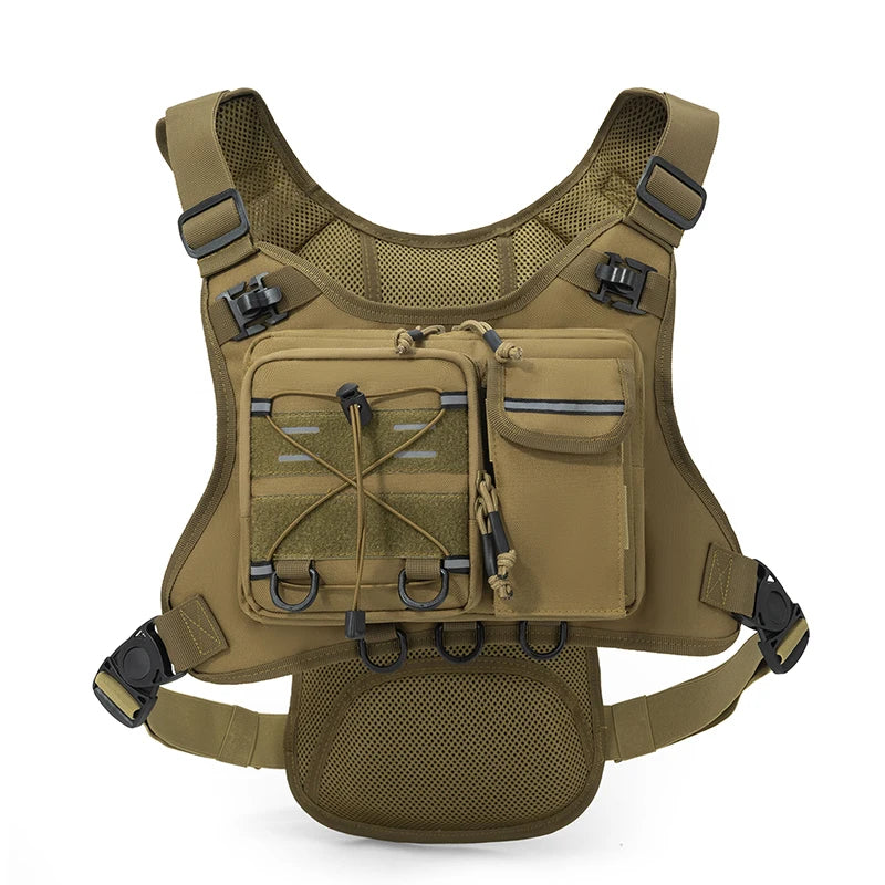 Chaleco de hidratación para correr, mochila deportiva para exteriores, para senderismo, carreras, maratón, para hombres y mujeres, mochila táctica deportiva para camping.