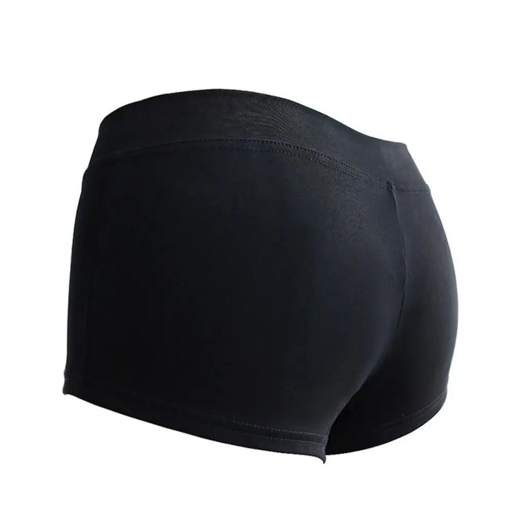 Shorts Deportivos Ultracortos Negros - Fitness y Running