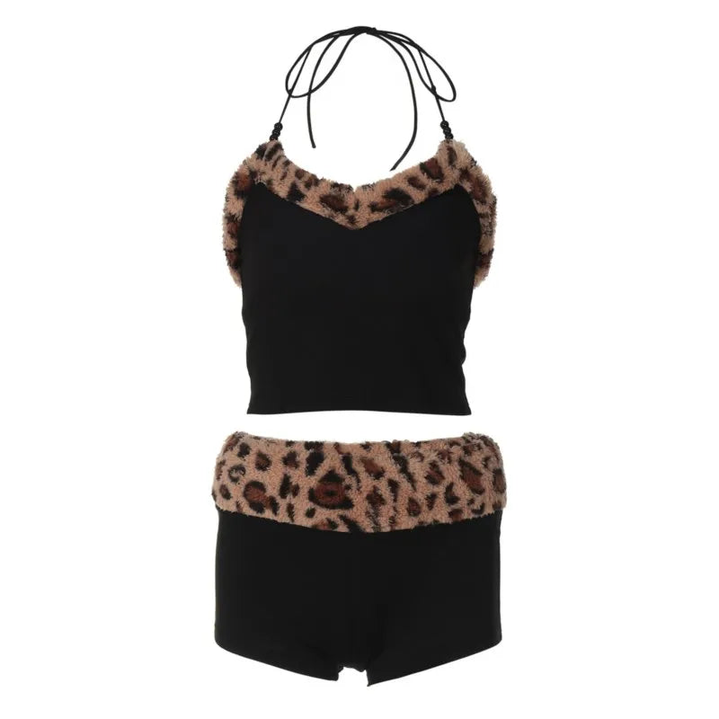 Two-piece matching set featuring a sling from Corporación Turística, shown in a coordinated, stylish design.