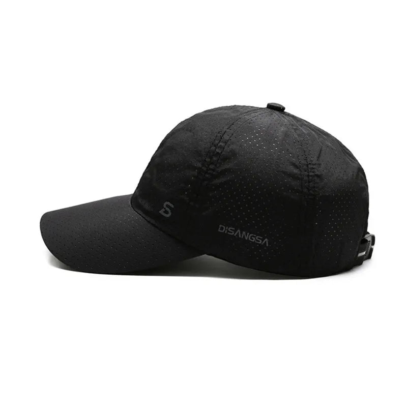 Gorra de Sol Transpirable Hombre Verano Pesca Protección UV Estilo Béisbol