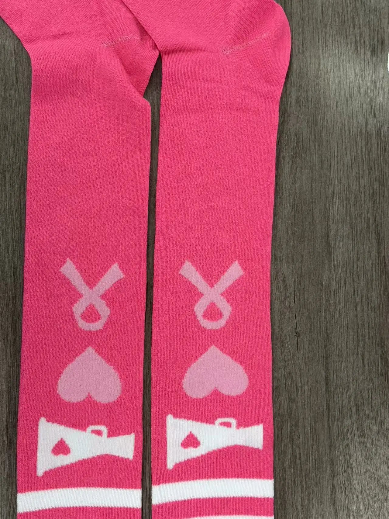 Calcetines Rayados Mujer Rodilla Moda JK Academy Deportivos