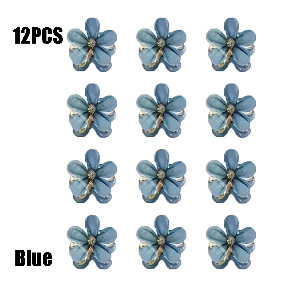 6/12 Uds Pinzas Pequeñas Dibujo Animado | Accesorios Niñas Flor