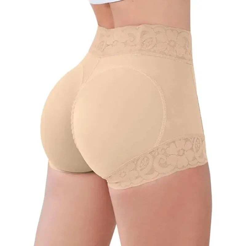 Shapewear control de barriga y levantador de glúteos de Corporación Turística, ajustado en la cintura y caderas, con diseño de cuerpo moldeador.