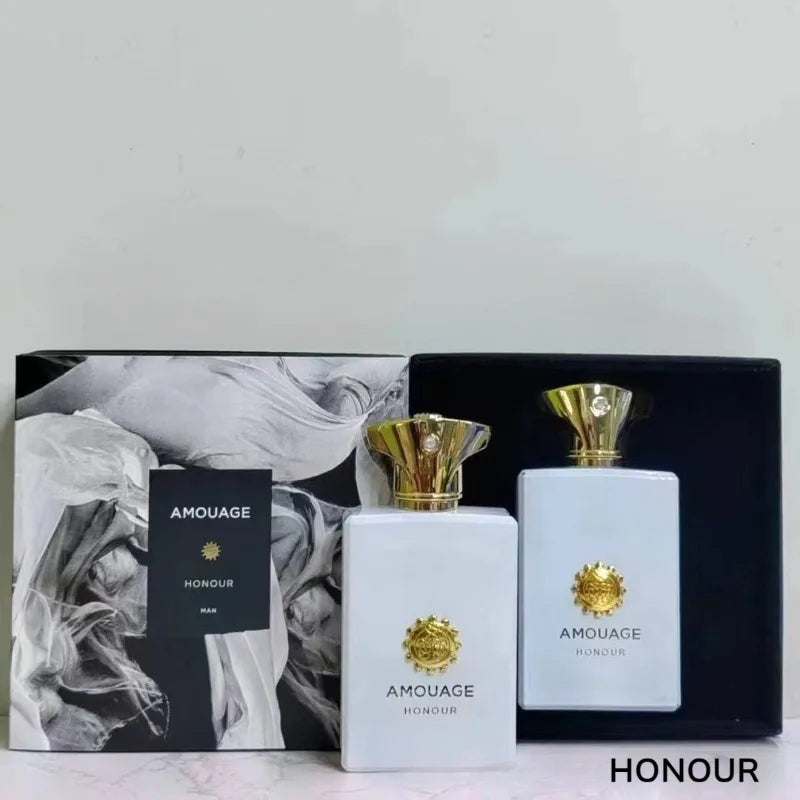 Amouage Reflection 45 XIV men's perfume in 100ml bottle, elegant fragrance with floral and woody notes, brand logo visible.