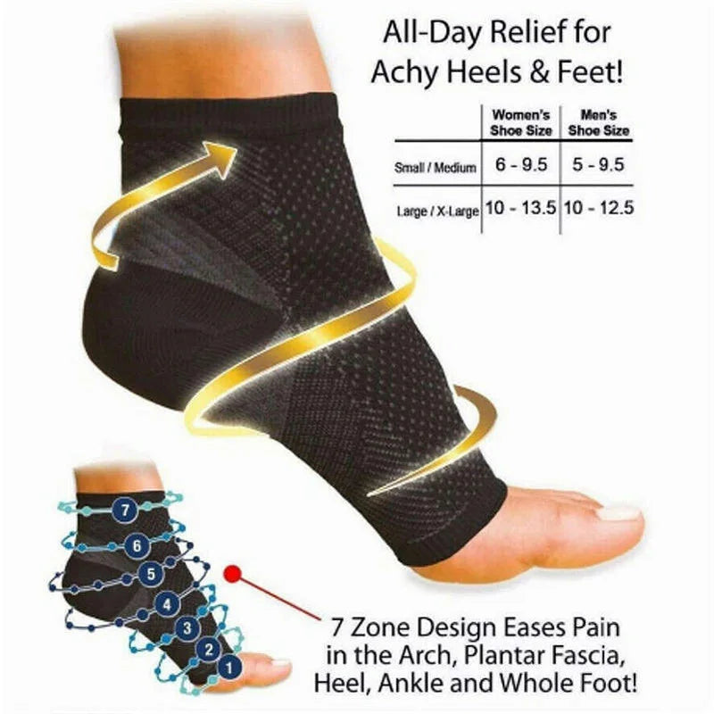Vita-Wear compression socks for men and women, in size L-XL, featuring breathable fabric and supportive design for improved circulation.