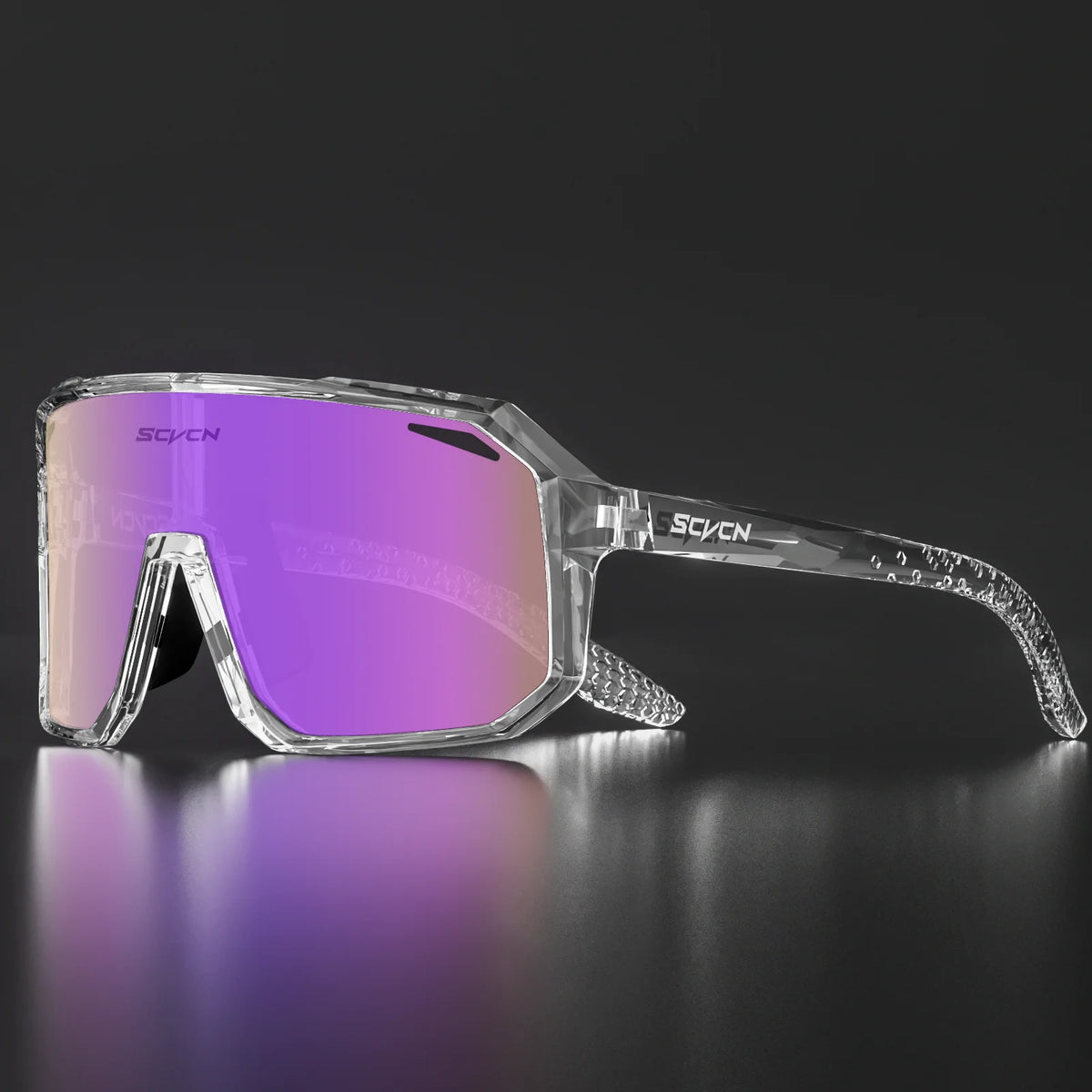 UV400 cycling sunglasses by Corporación Turística, outdoor sport glasses for running, hiking, and MTB riding for men and women.