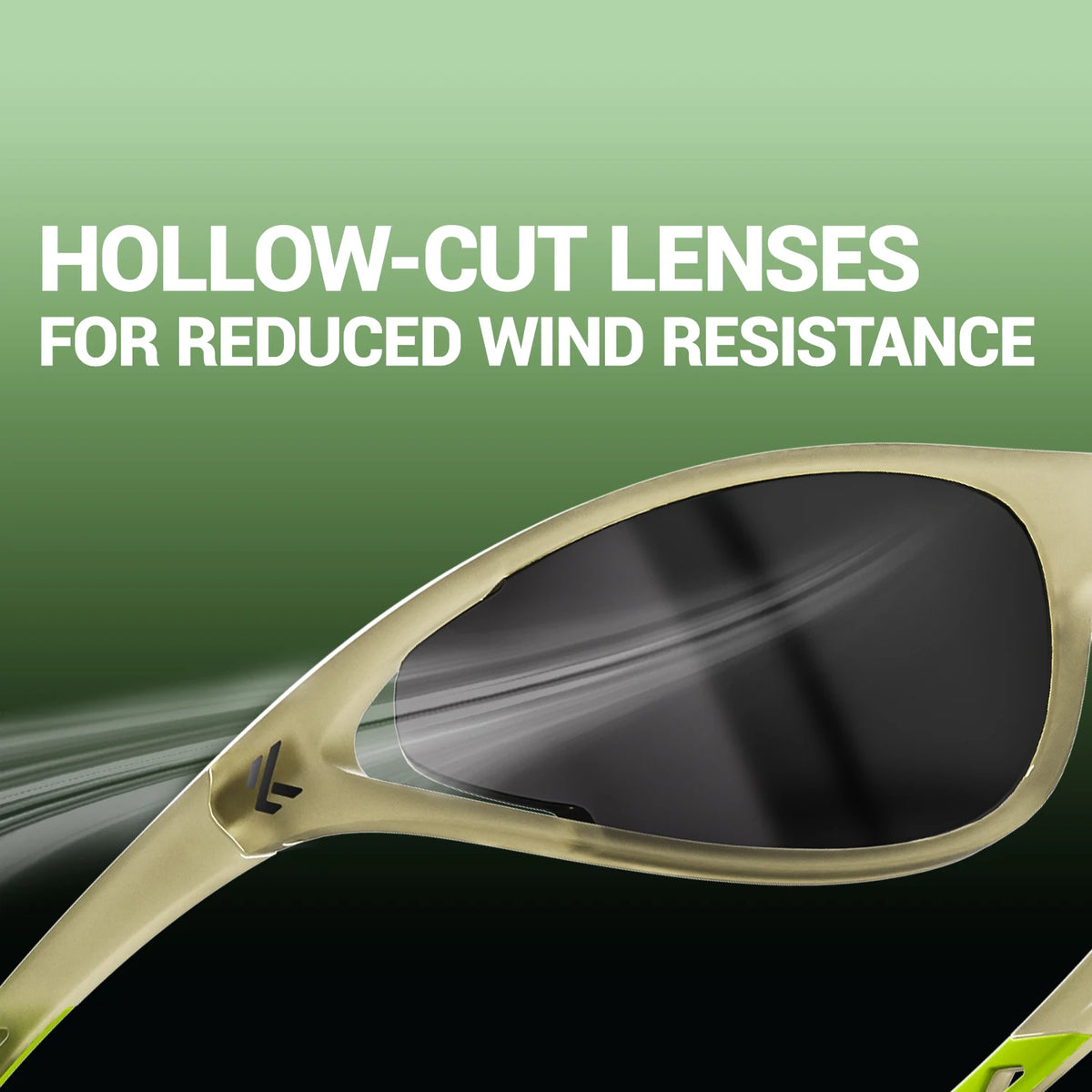 Kapvoe Fashion men's cycling glasses by Corporación Turística with sporty design and UV protection, displayed in a clear image.