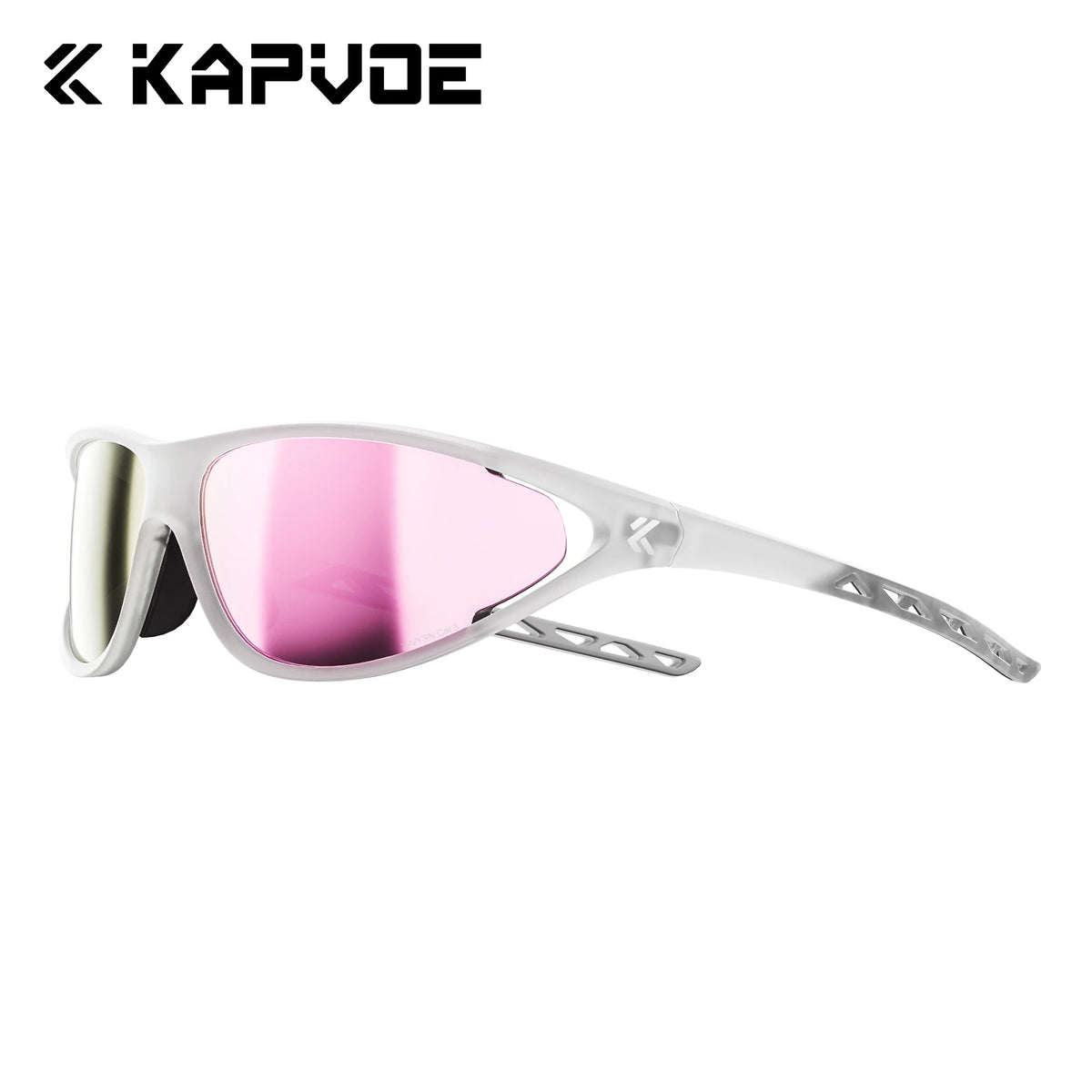 Kapvoe Fashion men's cycling glasses by Corporación Turística with sporty design and UV protection, suitable for outdoor riding.