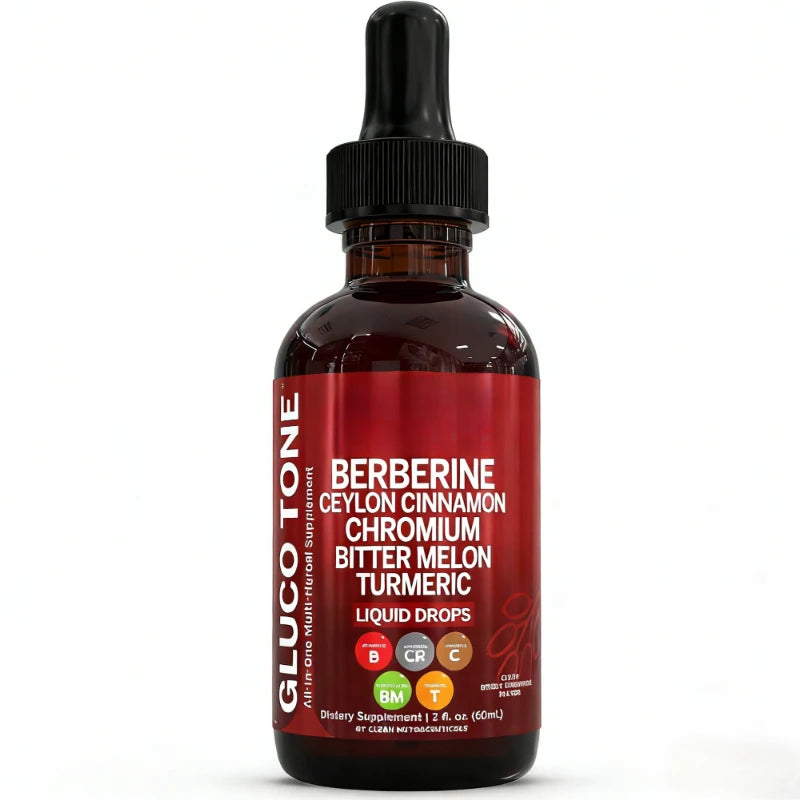 Two 120ml bottles of liquid Berberina and Ceylon Cinnamon supplement from Corporación Turística, showing the bottles with labels.