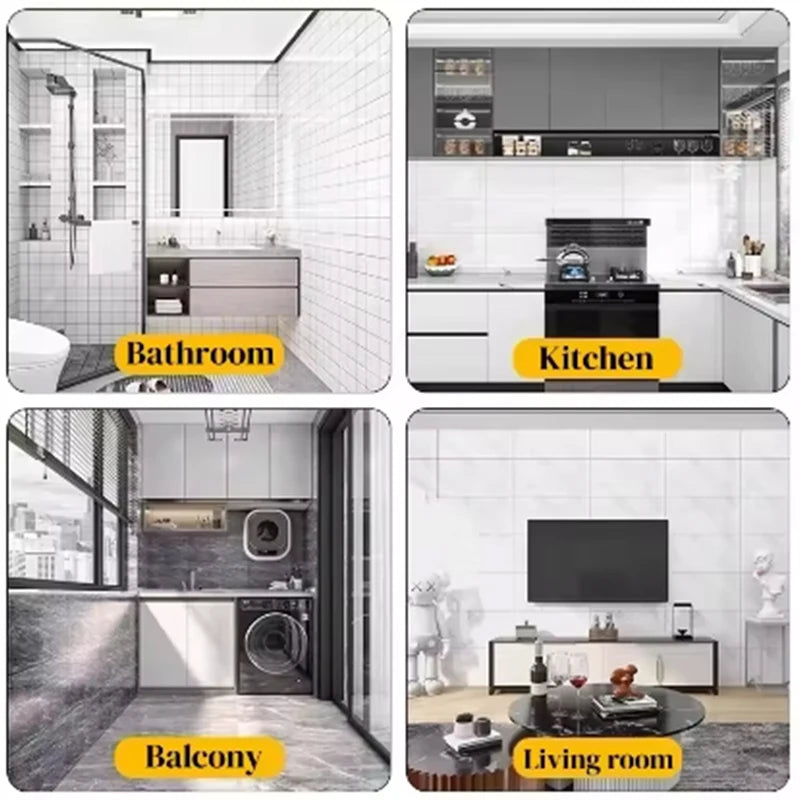 Self-adhesive marble foam wallpaper roll by Corporación Turística, thick, realistic marble pattern for wall decoration.