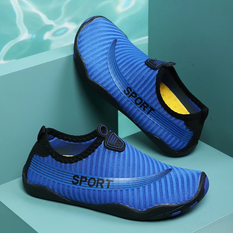 Unisex fitness indoor shoes by Corporación Turística, lightweight athletic footwear with supportive soles for indoor workouts.