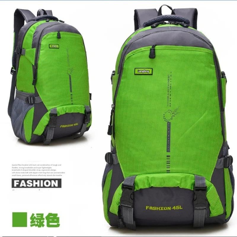 Purple 25L waterproof backpack from Corporación Turística with large capacity, ideal for outdoor and travel use.