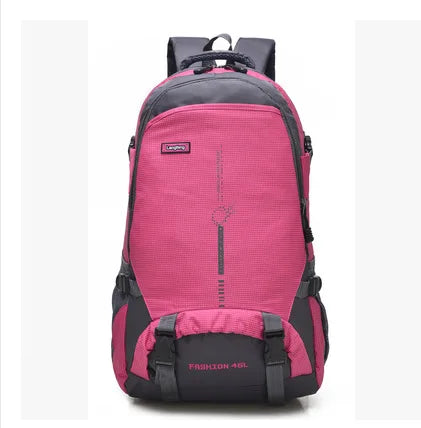 Purple 25L waterproof backpack by Corporación Turística, featuring a large capacity for outdoor adventures and travel.