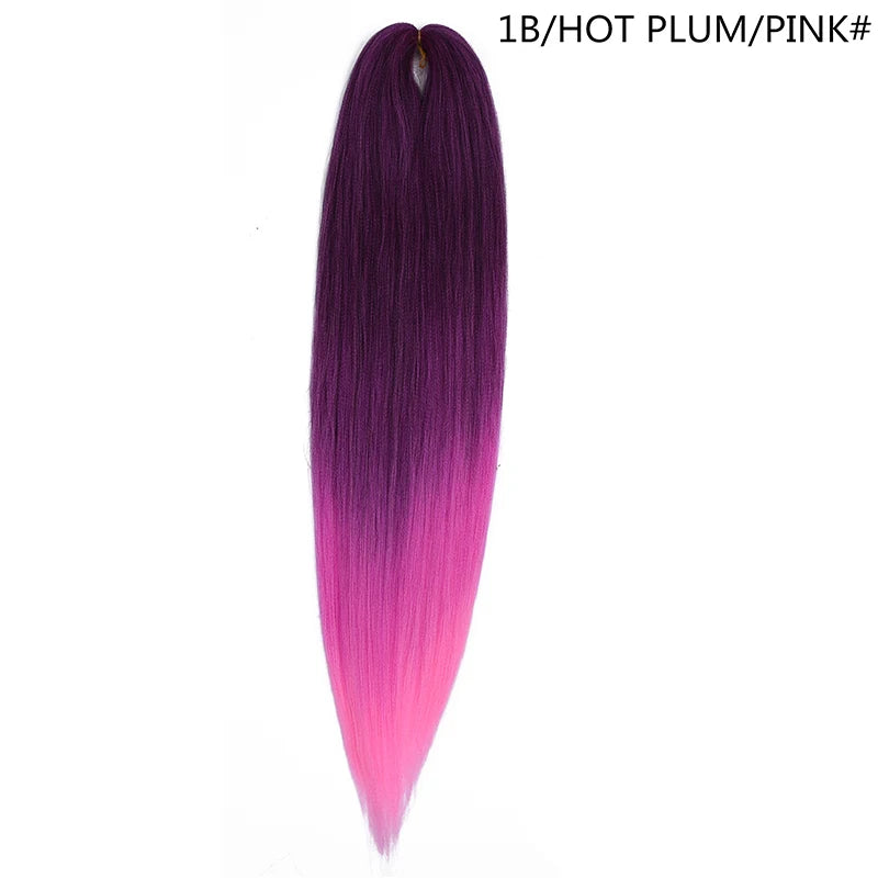 Miss Rola synthetic 26-inch hair extension, 75g Kanekalon fiber, displayed in a natural style on a plain background.