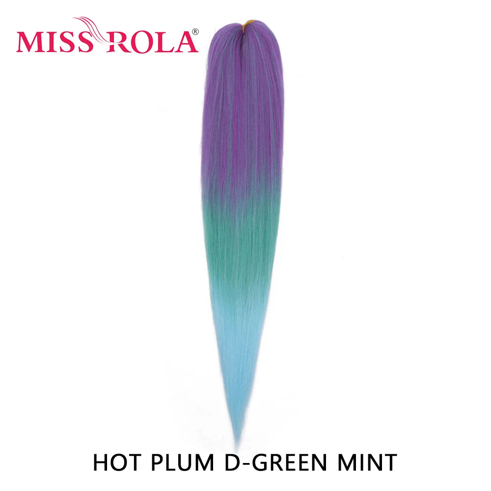 Miss Rola synthetic 26-inch hair extension by Corporación Turística, 75g Kanekalon fiber, natural-looking hair for styling.