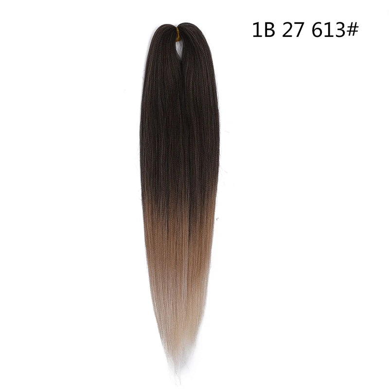 Miss Rola synthetic 26-inch Kanekalon hair extension, 75g, displayed in a natural color, styled for easy viewing.