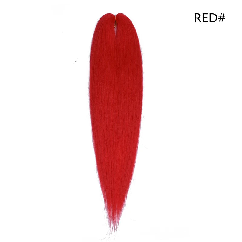 Miss Rola synthetic hair extensions, 26 inches long, 75g weight, Kanekalon fiber, styled in natural black, displayed in a bundle.