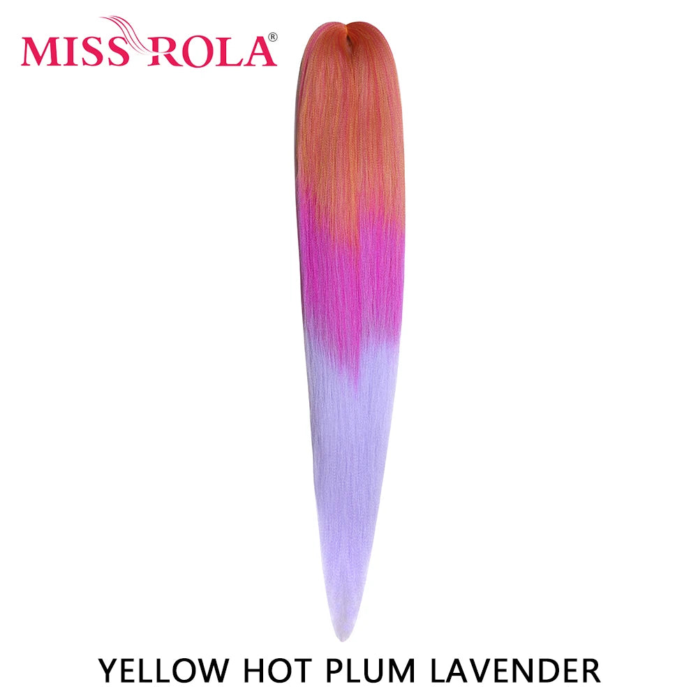 Miss Rola synthetic 26-inch hair extension by Corporación Turística, lightweight 75g Kanekalon synthetic hair for styling.