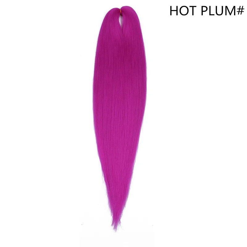 Miss Rola synthetic 26-inch Kanekalon hair extension, 75g, displayed in a natural, detailed view.