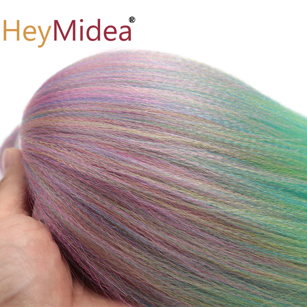Synthetic 26-inch hair extensions in a single pack by Corporación Turística, displayed in a close-up view.